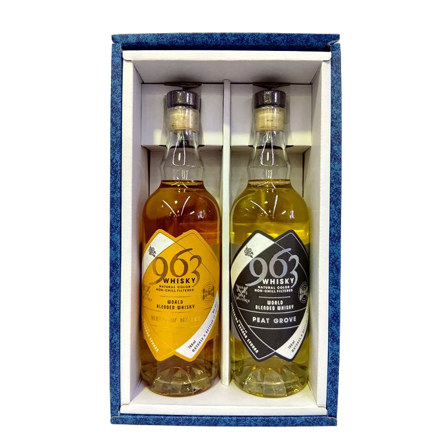 【ギフト】笹の川酒造 963 メロウノーツ × ピートグローヴ ウイスキー飲み比べ2本セット 700ml×2本