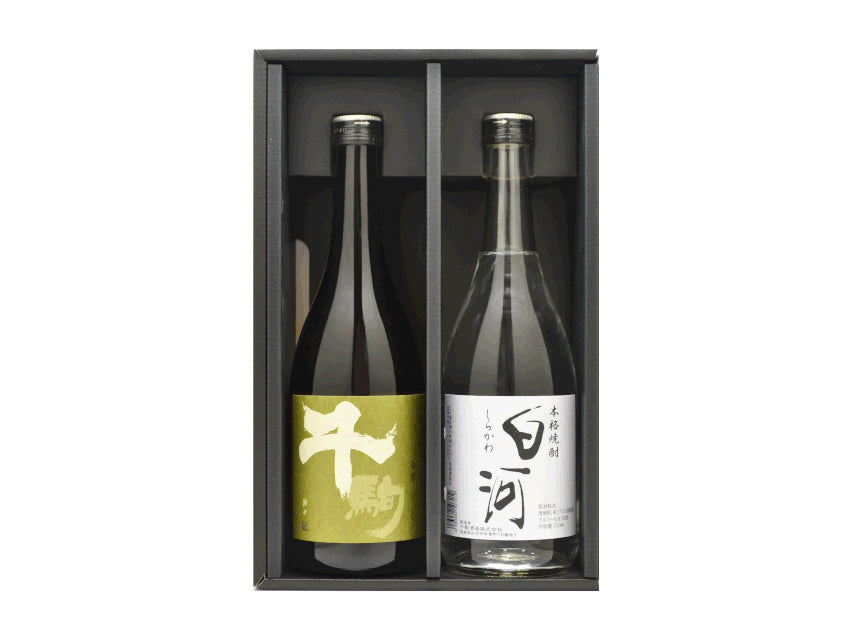 【ギフト】純米酒と焼酎詰合せ