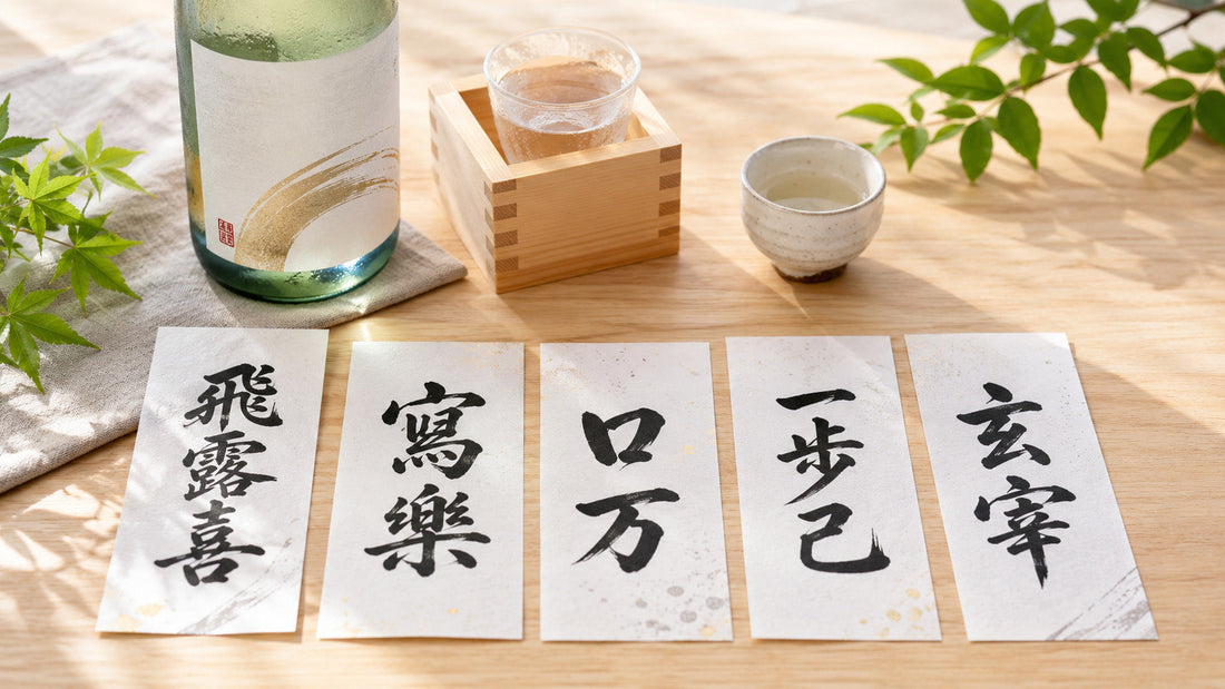 福島の難読日本酒銘柄まとめ｜飛露喜・冩樂・ロ万・一歩己・玄宰の読み方と由来
