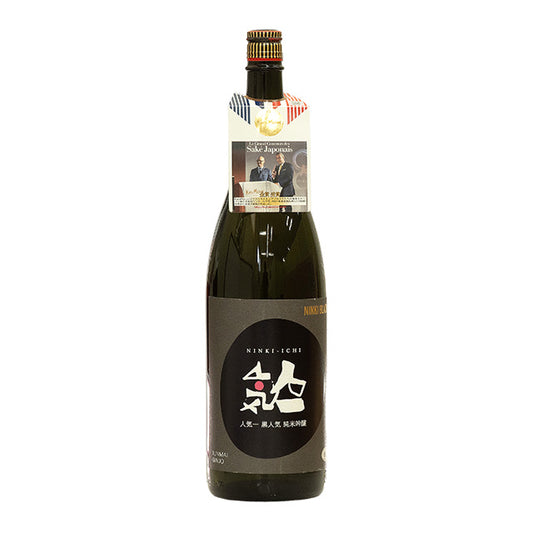 人気一　黒人気　純米吟醸　1.8L