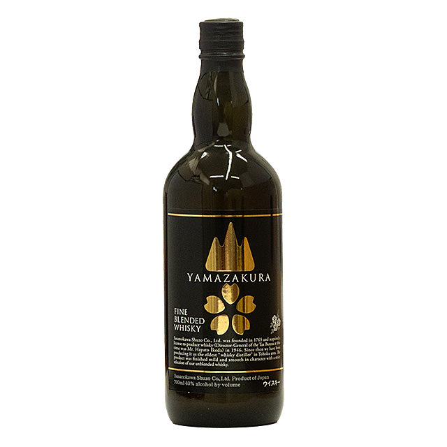 ブレンデッドウイスキー山桜　黒ラベル　700ml