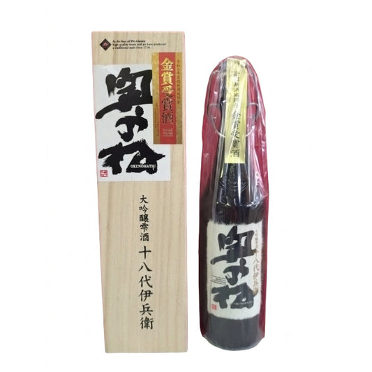 奥の松酒造　大吟醸雫酒 十八代伊兵衛 金賞受賞酒　720ml