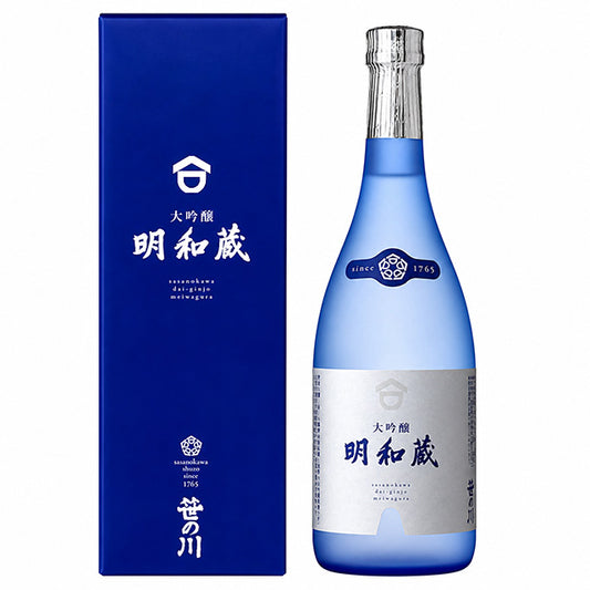 笹の川酒造　大吟醸酒 明和蔵 金賞受賞酒　720ml