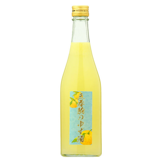 三春酒造　三春駒のゆず酒　500ml