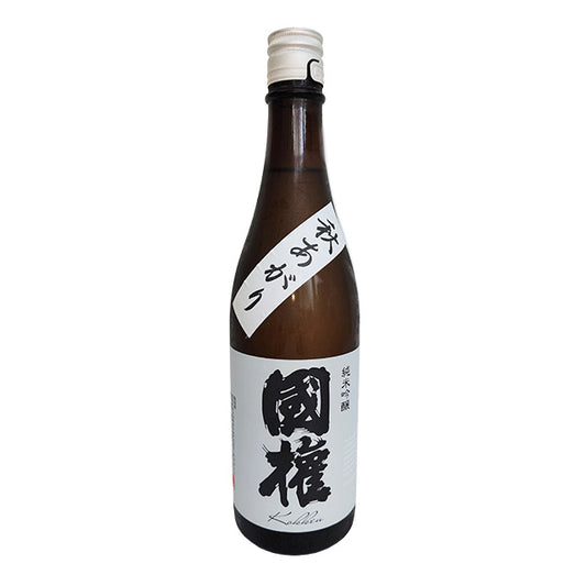 國権 純米吟醸 銀ラベル 秋あがり　720ml