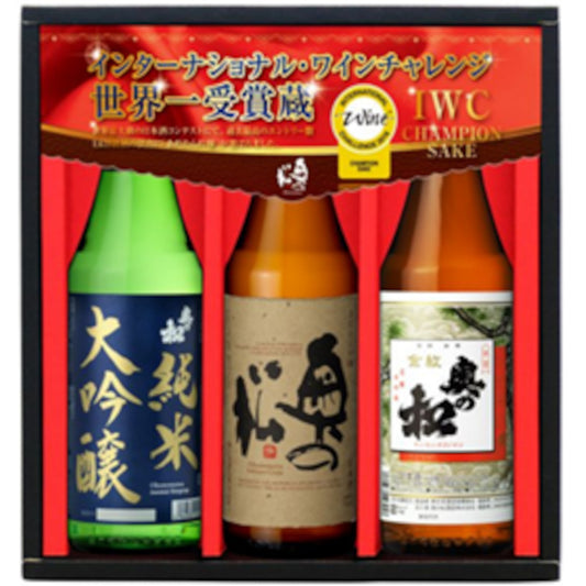 【ギフト】奥の松酒造　IWCP　720ml×3本